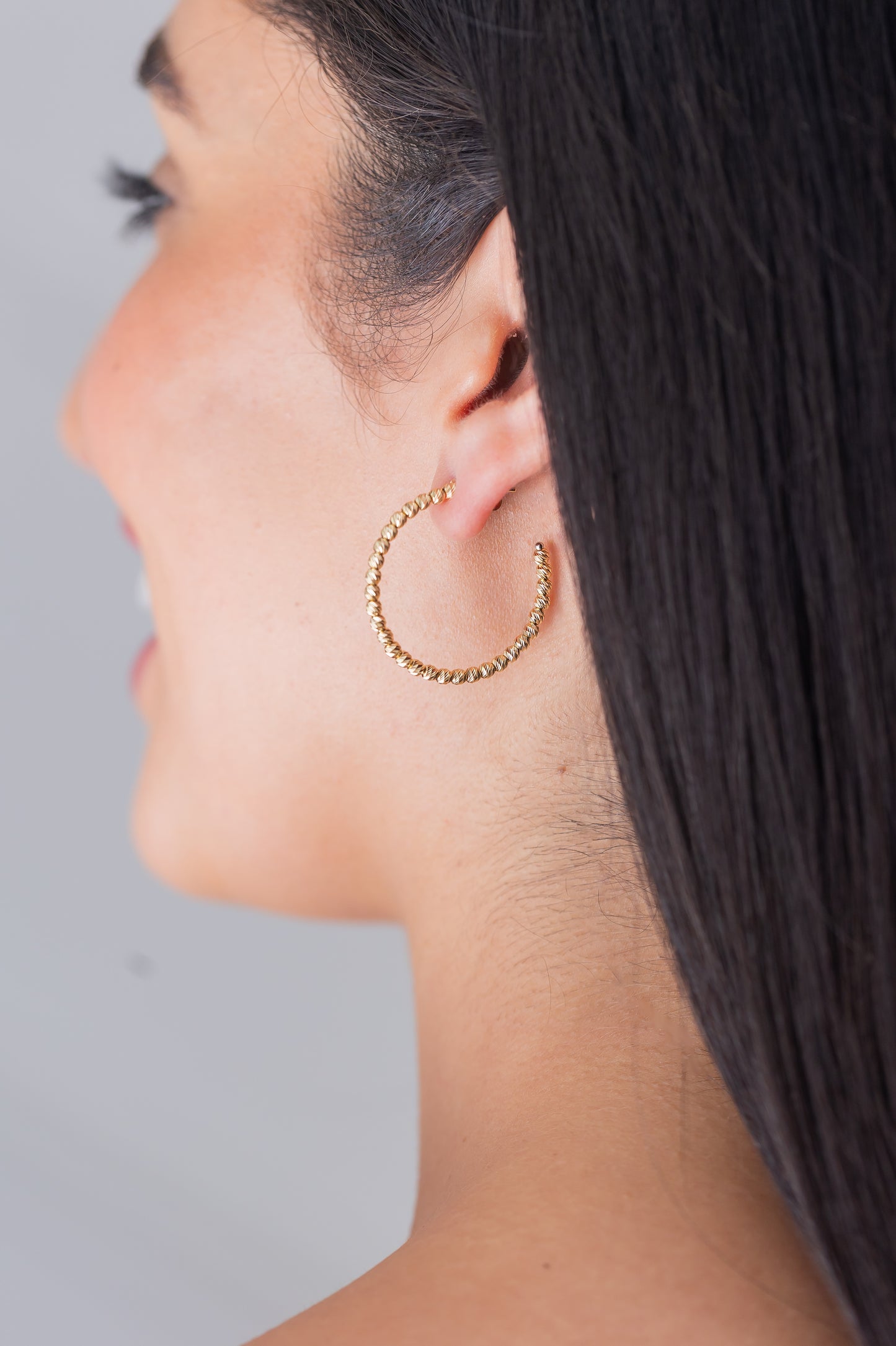 EARRINGS | THE SINGLE HOOP - LARGE