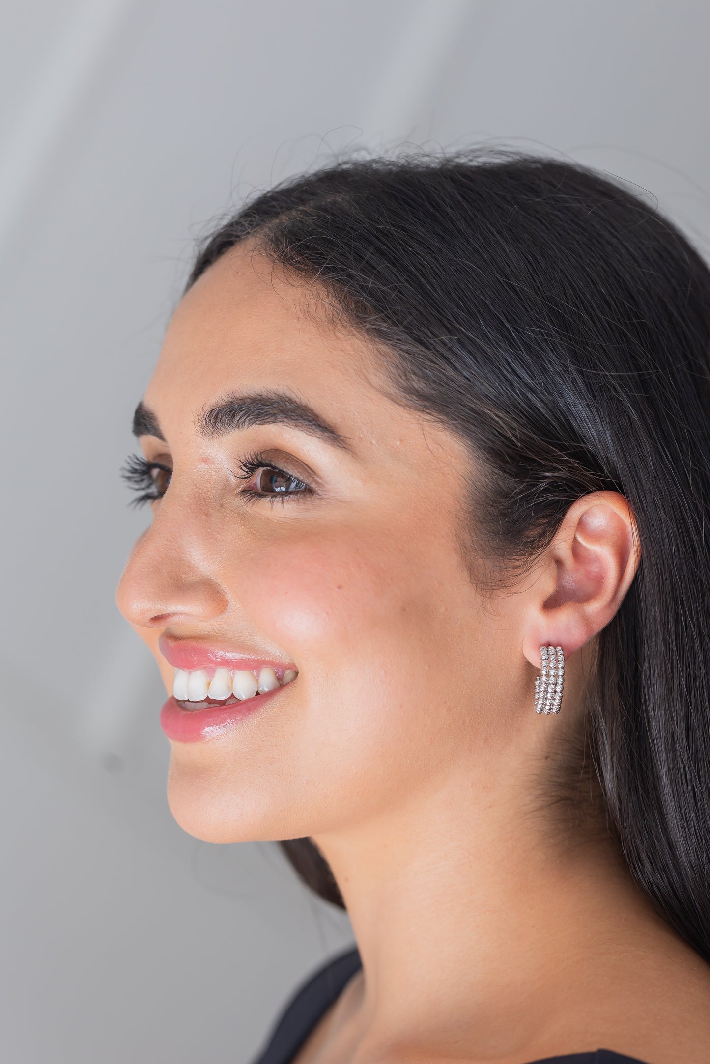 EARRINGS | THE TRIPLE HOOP - SMALL