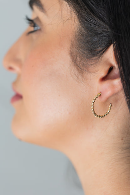 EARRINGS | THE SINGLE HOOP - SMALL